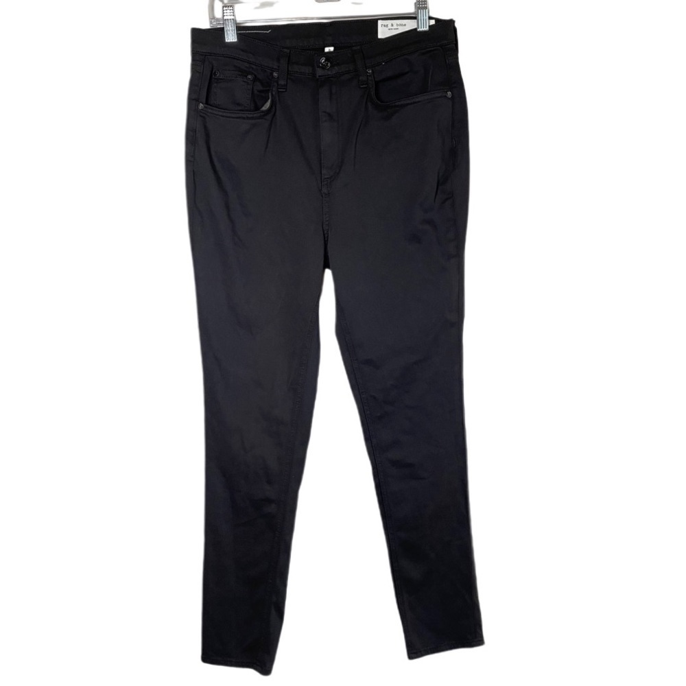 Rag & Bone High Rise Skinny Ankle Soft Denim Jeggings